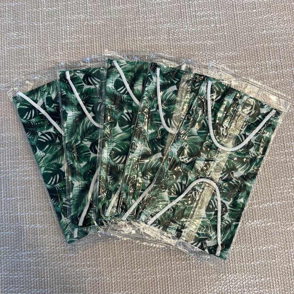 Tropical Face Masks | Set of 5